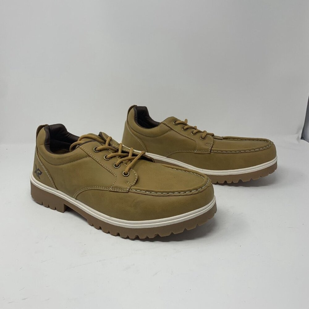 Xray Footwear XRW2524 Delbert‎ Loafers Shoes Men's 12 Brown Faux Leather 8121